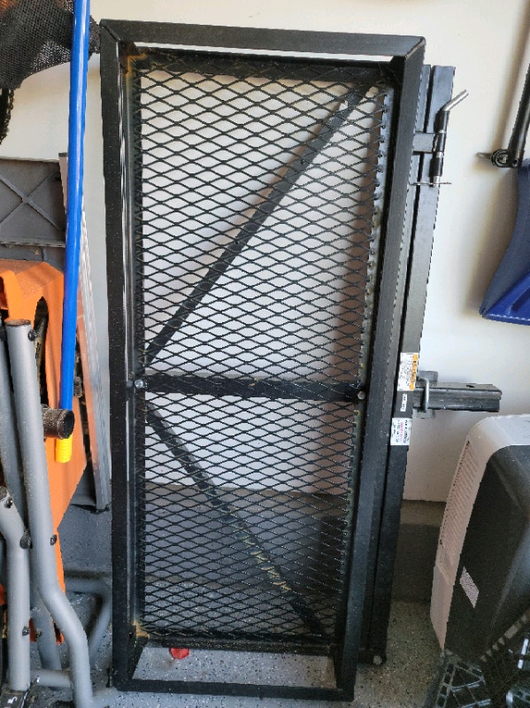 Swing Away Stowaway Tow Hitch Mount Cargo Carrier Rack Hauler Cargo
