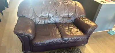 Love seat and couch, View more