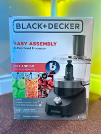 BLACK+DECKER 3-in-1 8-Cup Food Processor