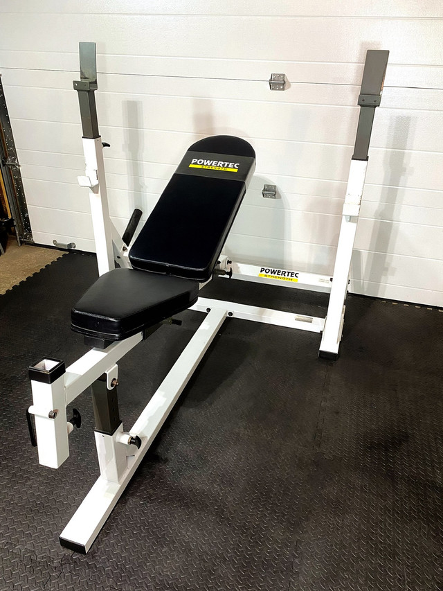 POWERTEC Workbench Olympic Bench | Exercise Equipment | Edmonton | Kijiji