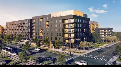 Pour une Location temporaire ou à long terme. Condo 5 1/2 à la résidence MU en face de place Ste Foy...