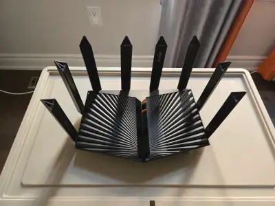 TP-Link Archer AXE95 AXE7800 Wi-Fi 6E Router, View more