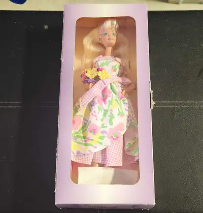 MATTEL 1996 Barbie- Avon "Spring Petals Barbie", View more