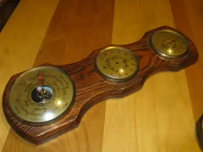 Baromètre/thermomètre/hygromètre FISHER.
