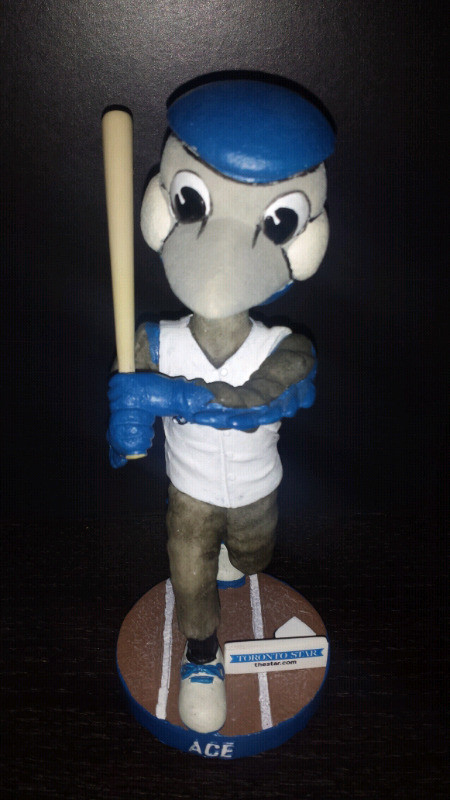 Wanted ACE blue Jay bobble head - Toronto Star in Baseball & Softball in Peterborough