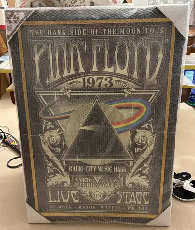 ✨✨Pink Floyd Framed Print 28”X 39”, View more