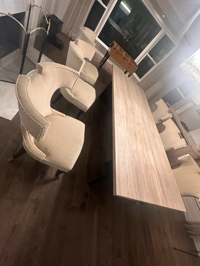 Luxury Compositions High‑Back Wing Dining Chairs | 600for6 sets in Chairs & Recliners in Oakville / Halton Region - Image 5