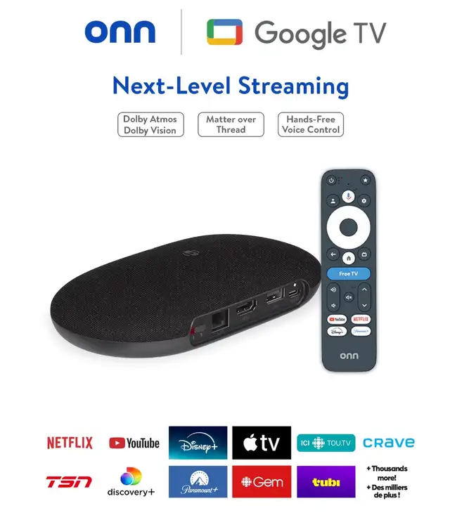 Brand New - Onn 4K Pro Streaming Device (NEW 2026 Model) in Video & TV Accessories in Ottawa - Image 4