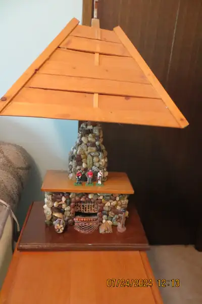 Fireplace lamp, View more