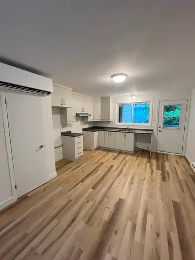 À louer Granby – Beau 4 ½ rénové * Cuisine et salle de bain rénovées * Thermopompe murale chauffage...