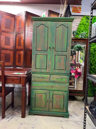 ✅Liquidation : Armoire en bois, Placard, Penderie, bureau linge, View more