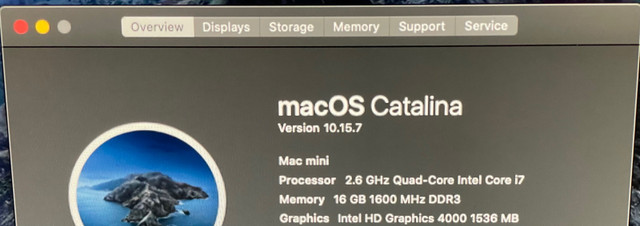 Apple Mac Mini - Core i7/16GB in Desktop Computers in Oakville / Halton Region - Image 4