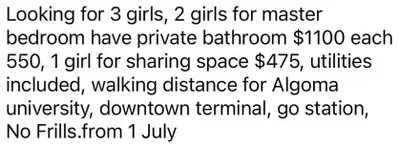 Room for rent