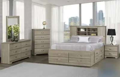 Display Picture Color – Continental Coast Bed Includes – Drawer Bed (12 Drawer) Dimension – Dresser...