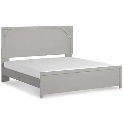 Brand New Cottonburg King Size Panel Bedframe on Sale for $349 Regular $649 Discontinued Clearance O...