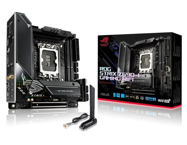 I7 13700f + asus z690i + Fractal Ridge for $850 in System Components in City of Toronto
