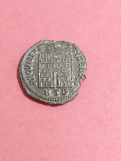 Nice 308-324 AD ancient Roman coin, Emperor Licinius, camp gate, View more