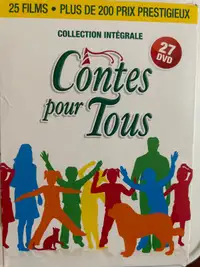 Contes pour tous collection intégrale DVD 100$