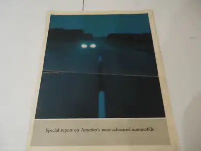 Original Newsprint Advertising Insert from GM for 1966 Oldsmobile Toronado. 15 Pages. Very good Cond...