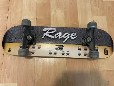 Rage skateboard $30, 28” x 7 1/2” + scooters, View more