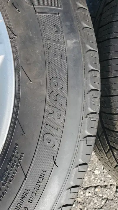 215 65 R16 Michelin Defender 8/32 Jantes Mag Origine Nissan