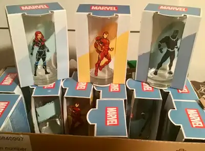 Loblaws 2025 Marvel Character Official 10 oz Glasses Full Set, View more