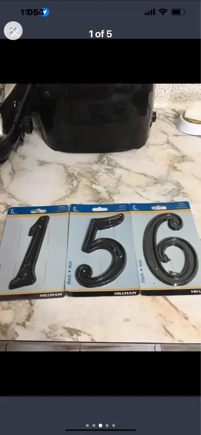 House number brand new for all $25, View more