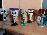 9 Halloween Plastic Goblets