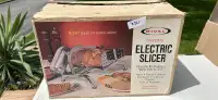 Vintage electric meat slicer