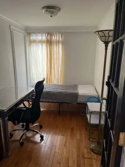 private bedroom with private bathroom