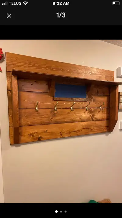 Farmhouse coat rack for sale , View more