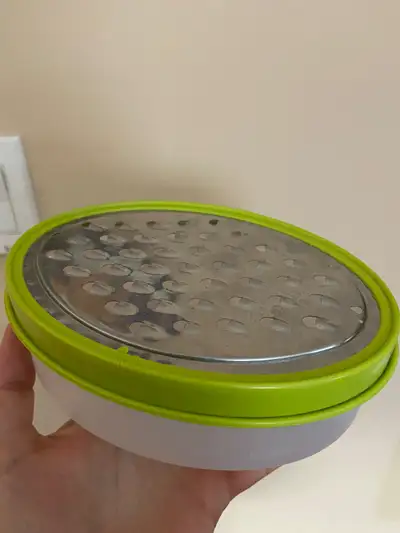 Round cheese Grater with Container, View more