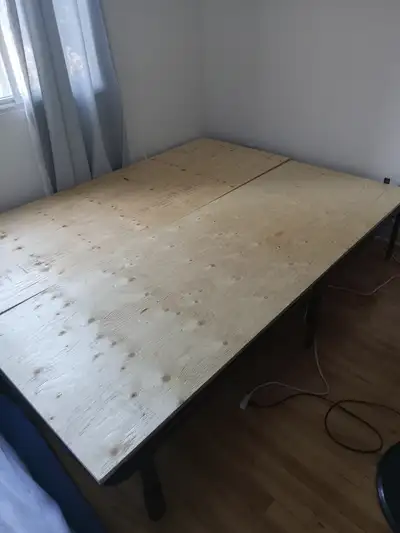 Planches en plywood pour renforcer base de lit Queen, View more