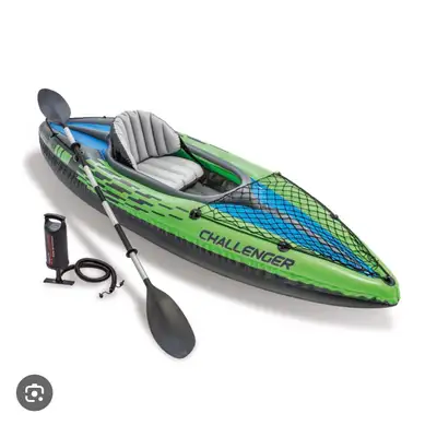 Brand new intex k1 blow up kayak come with carrying bag and pump! $150