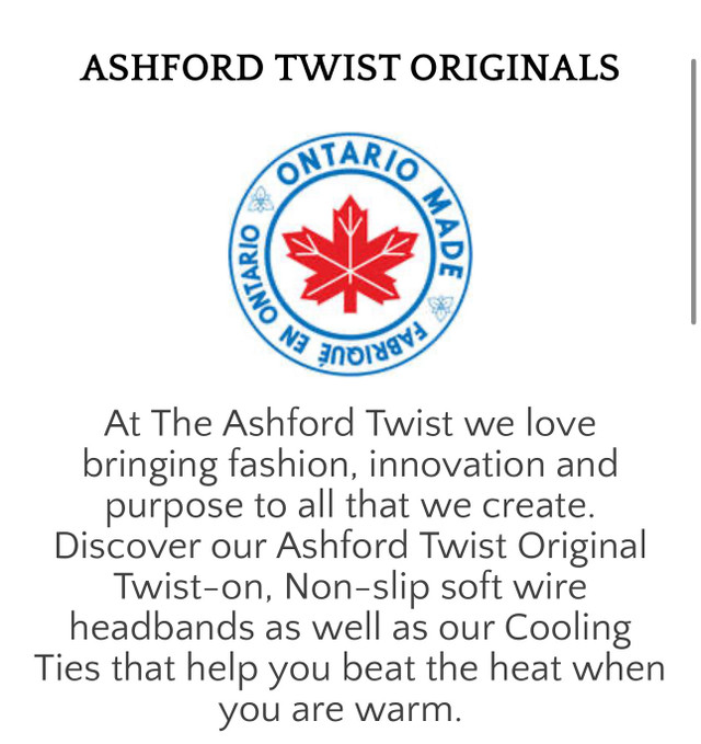 The Ashford Twist’ Comfortable Non-Slip Adjustable Headbands  dans Femmes - Autre  à Cambridge - Image 4