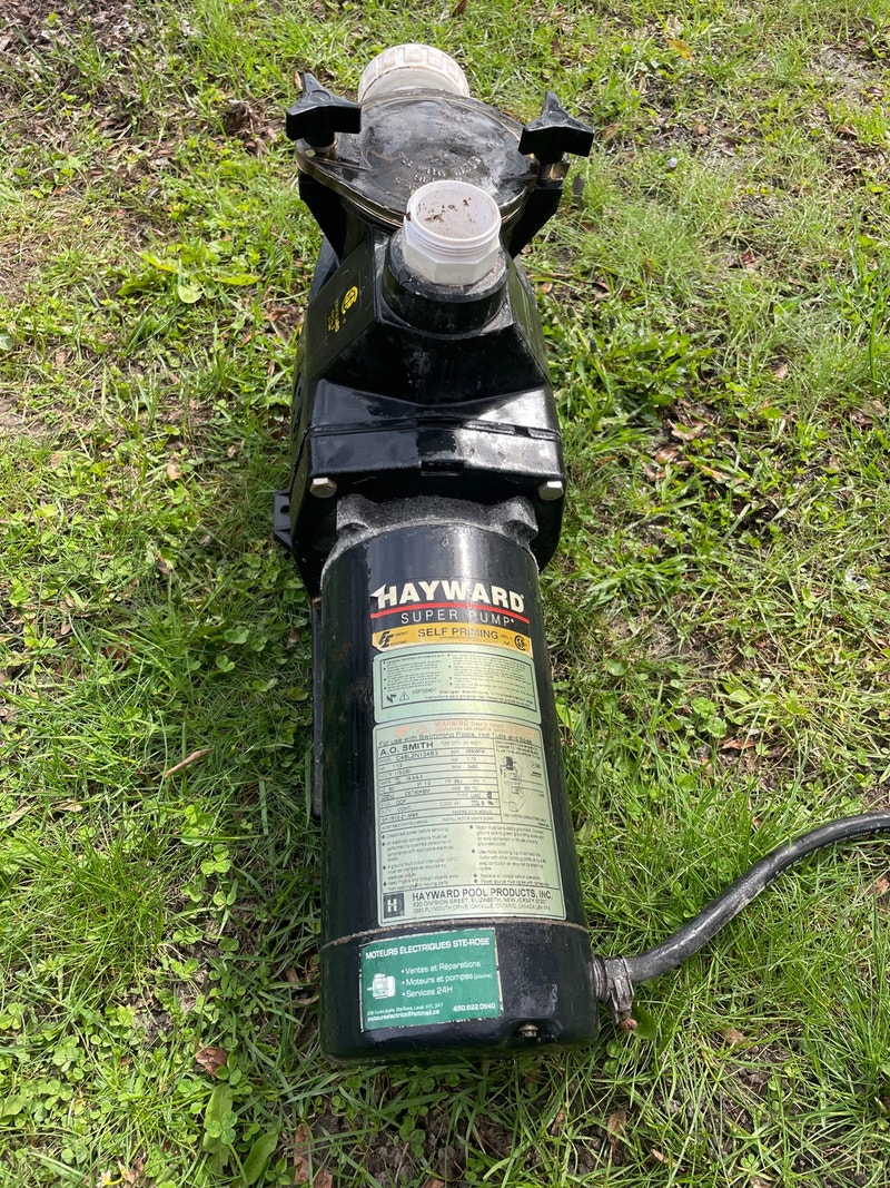 Pompe Hayward 1.5 HP piscine creusée 1.5 HP inground pool pump Spas