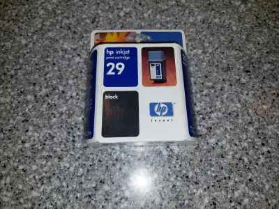 HP 29 Black Ink Cartridge (sealed new) (Expired Oct 2005), View more