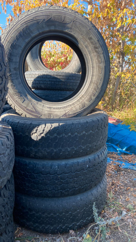 GOODYEAR WRANGLER DURATRAC WINTER LT275/70 R18 (SET OF 4) | Tires & Rims |  Edmonton | Kijiji