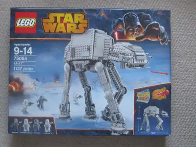 LEGO Star Wars AT-AT set #75054, released in 2014, new in factory sealed mint packaging, 1137 pieces...