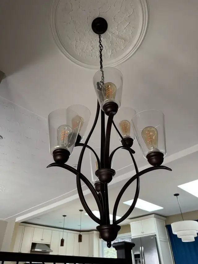 Chandelier light in Indoor Lighting & Fans in Kitchener / Waterloo - Image 3