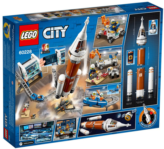 LEGO CITY 60228 DEEP SPACE ROCKET & LAUNCH CONTROL NEW SEALED in Toys & Games in Edmonton - Image 2