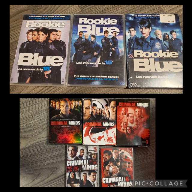 TV Seasons - Criminal Minds and Rookie Blue in CDs, DVDs & Blu-ray in Stratford