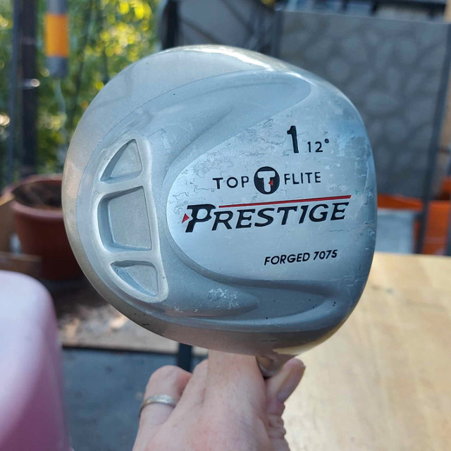 Top Flite Prestige 12* Driver + Head Cover (RH) - $40.00 in Golf in Belleville