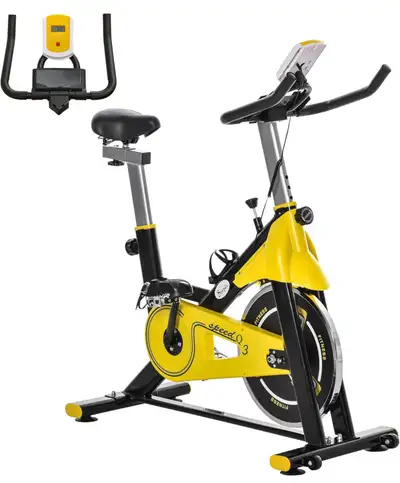 Adjustable Seat & Handlebar: The exercise bike features 5 position adjustable seat and handlebar hei...
