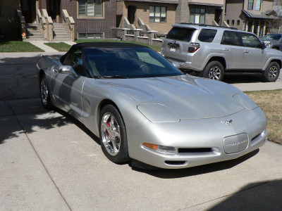 2003 C5 Corvette Convertible: 53,926 Kilometers