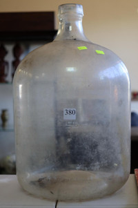 For Sale: 2 Very Large Old Glass  Bottles