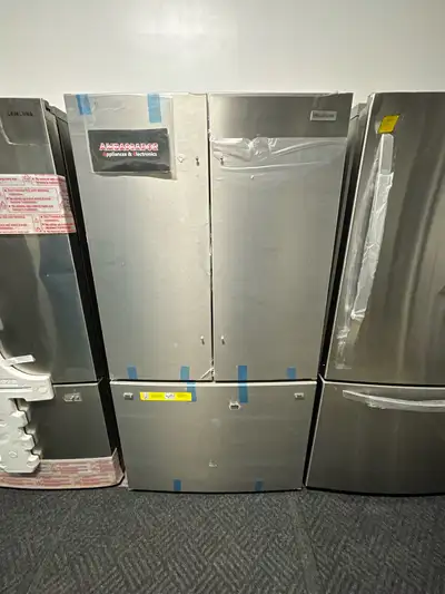 NEW 36” Frigidaire Interior Water&Ice Fridge (Stainless Steel)  , View more