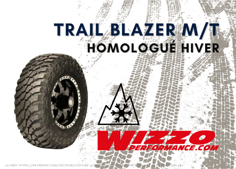 Pneus TRANSEAGLE TRAIL BLAZER MT LT285X70X17 homologués CTSMT22 Pneus