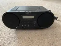 Sony Boombox with Bluetooth/CD/USB
