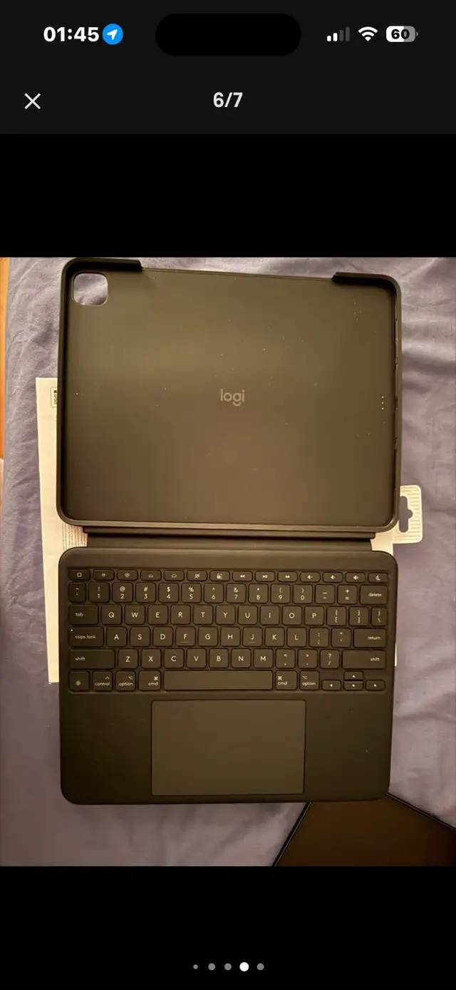 Logitech Combo Touch iPad Pro 13-inch M4535274702568181762